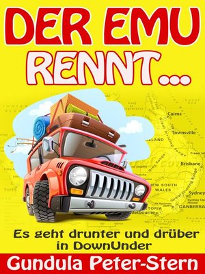 cover image of Der Emu rennt...